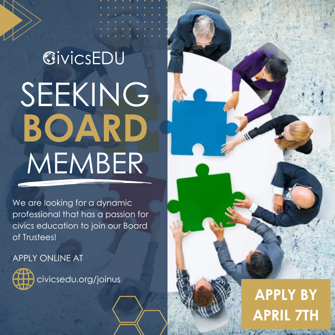 Seeking Passionate Candidates to Fill Board of Trustees Vacancy