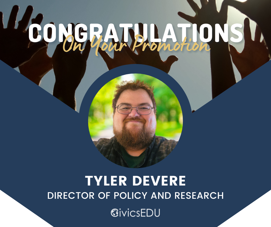 Devere Promoted to Policy and Research Director